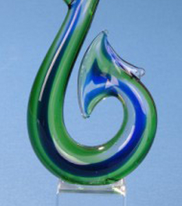 GLASS HOOK- KIWIANA ORNAMENT[S]-GIFTS UNDER $20