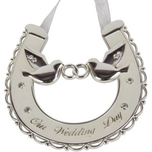 OUR WEDDING DAY - HORSE SHOE HANGER