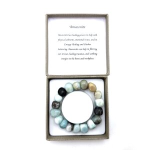 AMAZONITE BRACELET - NEW- GIFTS UNDER $20