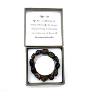 TIGER EYE BRACELET - NEW- GIFTS UNDER $20